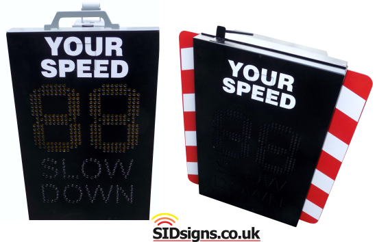 dynamic your speed is sign